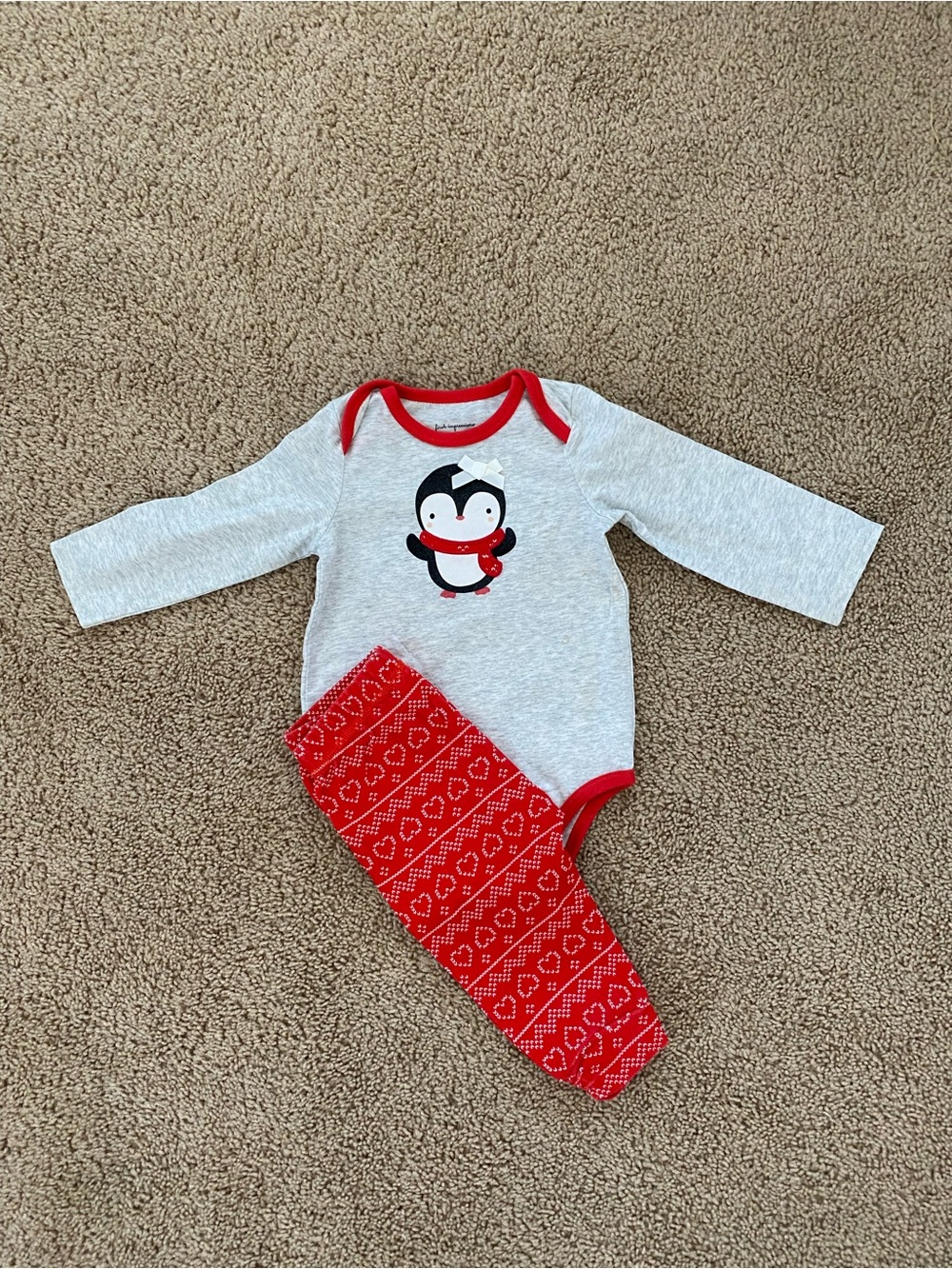 First Impressions Penguin Bodysuit and Pants